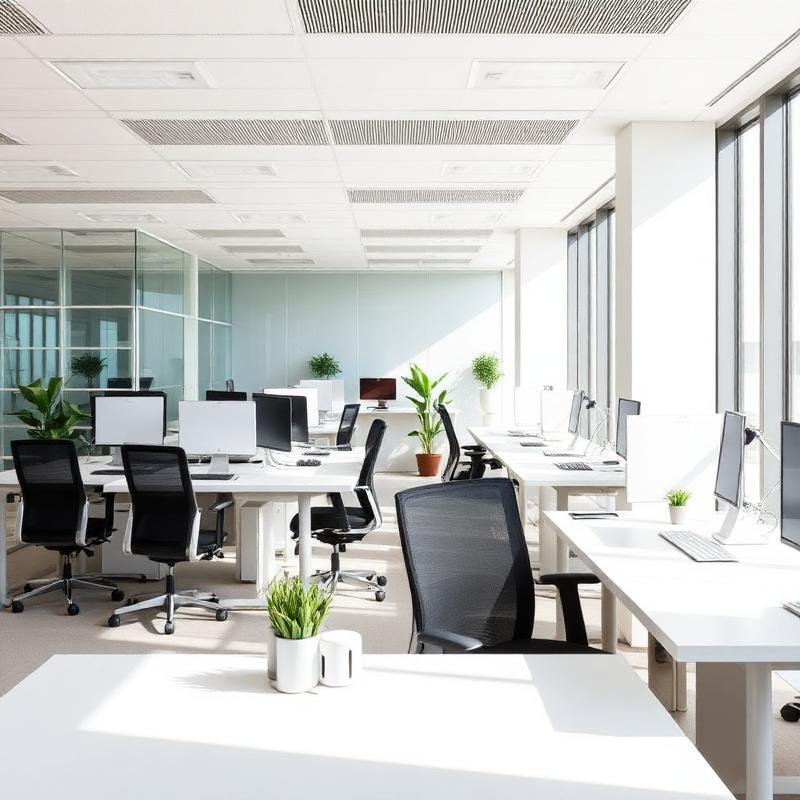 Spotless office workspace in Southampton